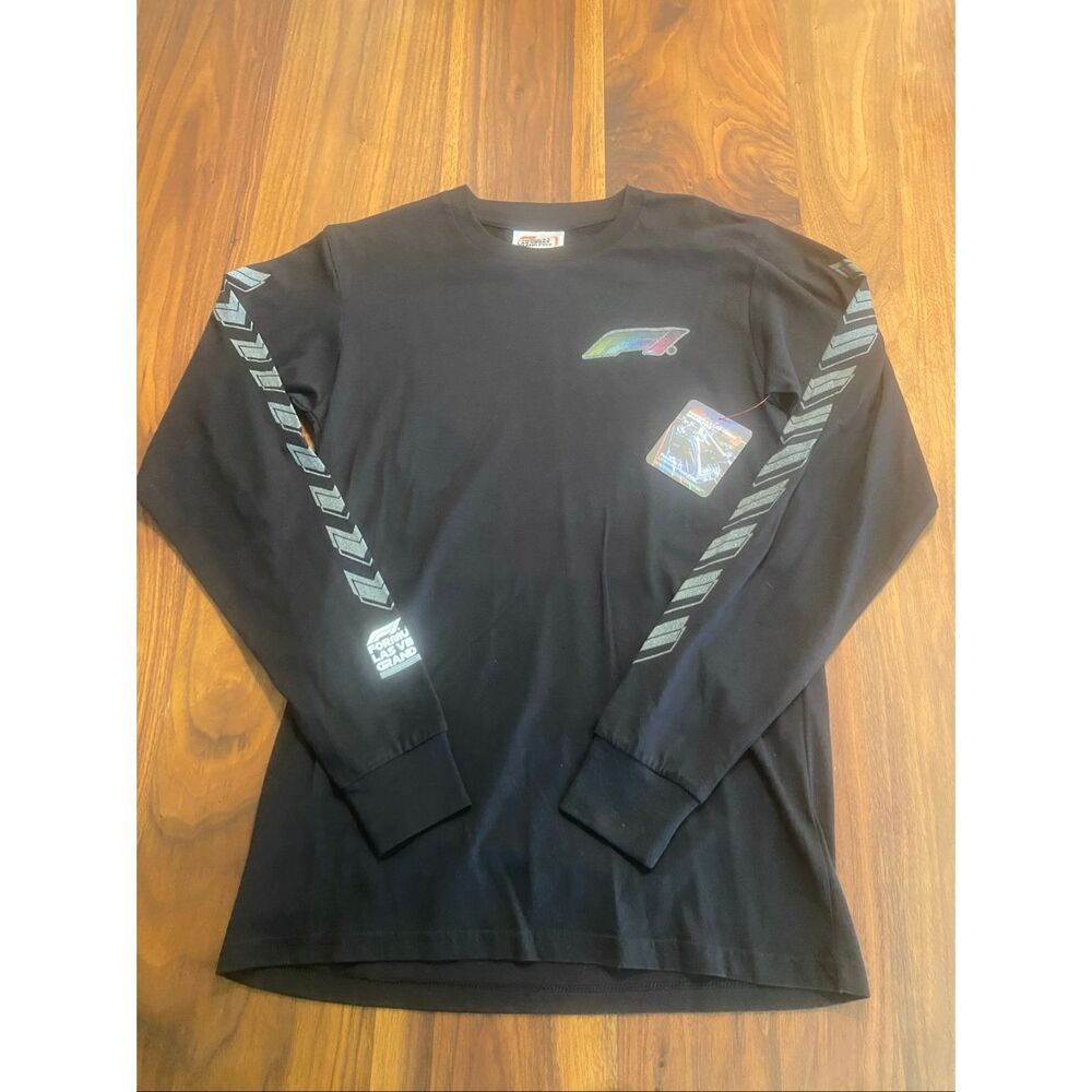 Formula 1 Men's Black 2024 Las Vegas Grand Prix Long Sleeve T-Shirt Small NWT